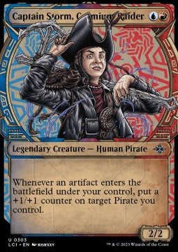 Captain Storm, Cosmium Raider - The Lost Caverns of Ixalan: Extras (Uncommon) [XLCI-303]