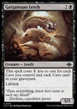 Gargantuan Leech - The Lost Caverns of Ixalan (Uncommon) [LCI-107]