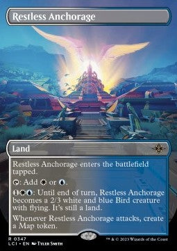 Restless Anchorage⁣ - The Lost Caverns of Ixalan: Extras⁣ (Rare)⁣ [347]