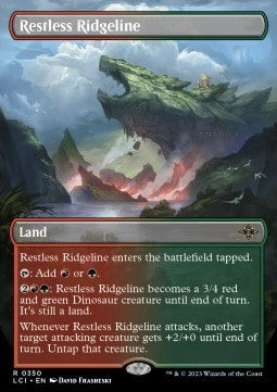 Restless Ridgeline⁣ - The Lost Caverns of Ixalan: Extras⁣ (Rare)⁣ [350]