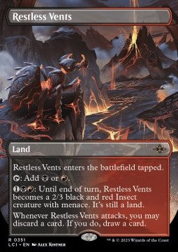Restless Vents⁣ - The Lost Caverns of Ixalan: Extras⁣ (Rare)⁣ [351]