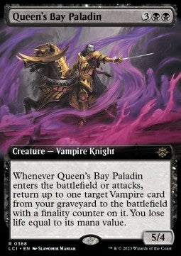 Queen's Bay Paladin - The Lost Caverns of Ixalan: Extras (Rare) [XLCI-368]