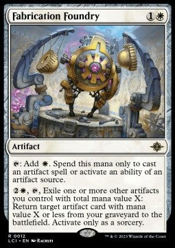 Fabrication Foundry - The Lost Caverns of Ixalan (Rare) [LCI-12]