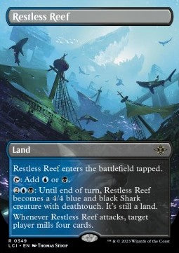 Restless Reef⁣ - The Lost Caverns of Ixalan: Extras⁣ (Rare)⁣ [349]