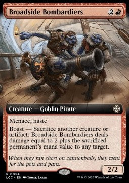 Broadside Bombardiers⁣ - Commander: The Lost Caverns of Ixalan: Extras⁣ (Rare)⁣ [54]