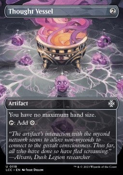Thought Vessel (V.1)⁣ - Commander: The Lost Caverns of Ixalan: Extras⁣ (Uncommon)⁣ [118]