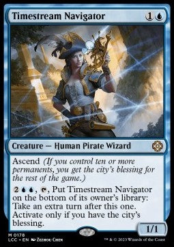 Timestream Navigator - Commander: The Lost Caverns of Ixalan (Mythic) [LCC-178]