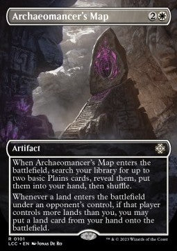 Archaeomancer's Map⁣ - Commander: The Lost Caverns of Ixalan: Extras⁣ (Rare)⁣ [101]