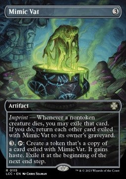 Mimic Vat⁣ - Commander: The Lost Caverns of Ixalan: Extras⁣ (Rare)⁣ [115]
