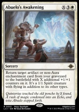 Abuelo's Awakening - The Lost Caverns of Ixalan (Rare) [LCI-1]