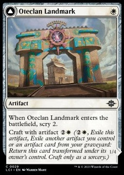 Oteclan Landmark // Oteclan Levitator - The Lost Caverns of Ixalan (Common) [LCI-29]