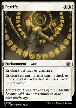 Petrify - The Lost Caverns of Ixalan (Common) [LCI-30]