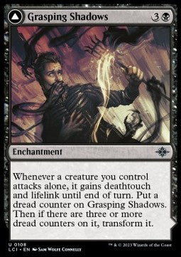 Grasping Shadows // Shadows' Lair - The Lost Caverns of Ixalan (Uncommon) [LCI-108]