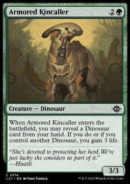 Armored Kincaller - The Lost Caverns of Ixalan (Common) [LCI-174]
