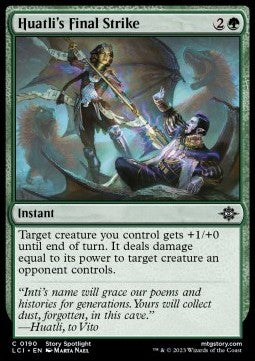 Huatli's Final Strike - The Lost Caverns of Ixalan (Common) [LCI-190]