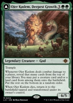Ojer Kaslem, Deepest Growth // Temple of Cultivation⁣ - The Lost Caverns of Ixalan⁣ (Mythic)⁣ [204]