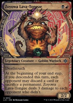 Zoyowa Lava-Tongue - The Lost Caverns of Ixalan: Extras (Uncommon) [XLCI-312]