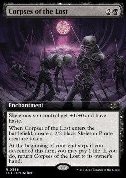 Corpses of the Lost - The Lost Caverns of Ixalan: Extras (Rare) [XLCI-366]