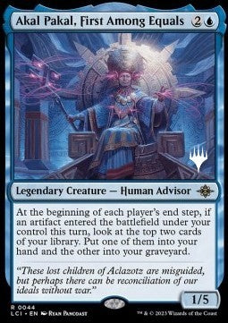 Akal Pakal, First Among Equals (V.2)⁣ - The Lost Caverns of Ixalan: Promos⁣ (Rare)⁣ [44]