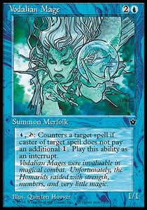 Vodalian Mage (V.3) - Fallen Empires (Common)