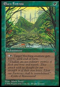 Elven Fortress (V.3) - Fallen Empires (Common)