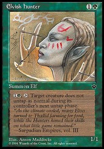 Elvish Hunter (V.2) - Fallen Empires (Common)