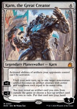 Karn, the Great Creator - Ravnica Remastered (Mythic) [RVR-1]