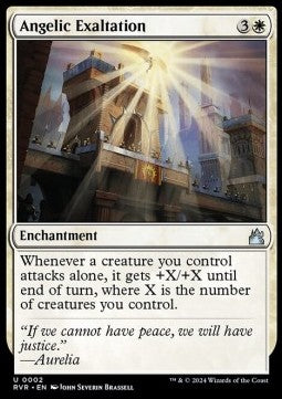 Angelic Exaltation - Ravnica Remastered (Uncommon) [RVR-2]