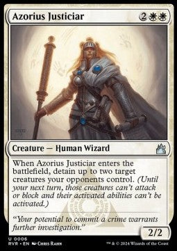 Azorius Justiciar - Ravnica Remastered (Uncommon) [RVR-6]