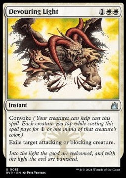 Devouring Light - Ravnica Remastered (Uncommon) [RVR-15]
