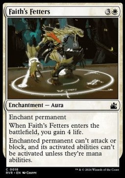Faith's Fetters - Ravnica Remastered (Common) [RVR-18]