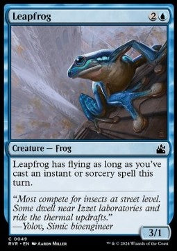 Leapfrog - Ravnica Remastered (Common) [RVR-49]