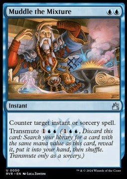 Muddle the Mixture - Ravnica Remastered (Uncommon) [RVR-50]