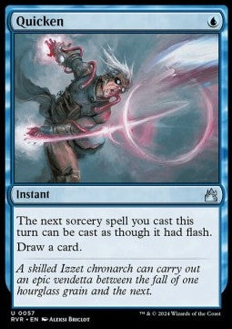 Quicken - Ravnica Remastered (Uncommon) [RVR-57]