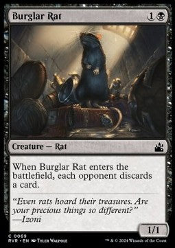 Burglar Rat - Ravnica Remastered (Common) [RVR-69]