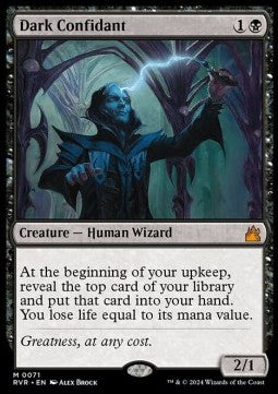 Dark Confidant - Ravnica Remastered (Mythic) [RVR-71]