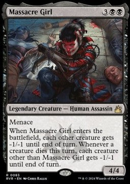Massacre Girl - Ravnica Remastered (Rare) [RVR-83]