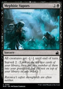 Mephitic Vapors - Ravnica Remastered (Common) [RVR-85]