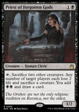 Priest of Forgotten Gods - Ravnica Remastered (Rare) [RVR-90]