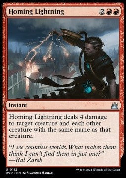 Homing Lightning - Ravnica Remastered (Uncommon) [RVR-112]