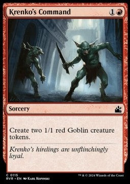 Krenko's Command - Ravnica Remastered (Common) [RVR-115]