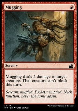 Mugging - Ravnica Remastered (Common) [RVR-119]