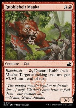 Rubblebelt Maaka - Ravnica Remastered (Common) [RVR-121]