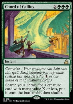 Chord of Calling - Ravnica Remastered (Rare) [RVR-134]