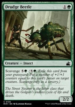 Drudge Beetle - Ravnica Remastered (Common) [RVR-136]