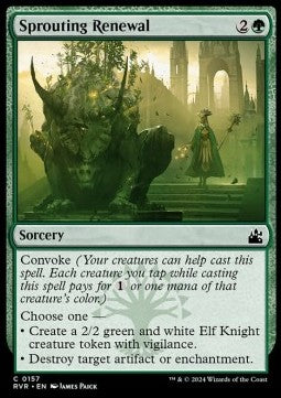 Sprouting Renewal - Ravnica Remastered (Common) [RVR-157]
