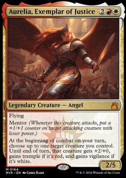 Aurelia, Exemplar of Justice - Ravnica Remastered (Mythic) [RVR-164]