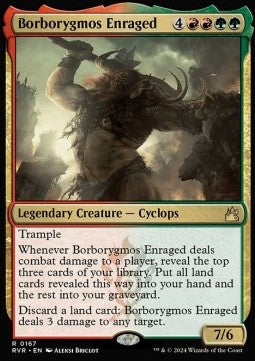 Borborygmos Enraged - Ravnica Remastered (Rare) [RVR-167]