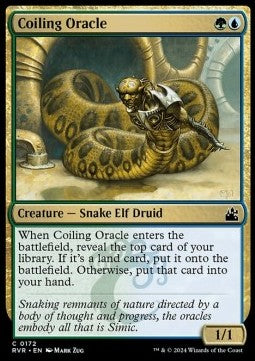 Coiling Oracle - Ravnica Remastered (Common) [RVR-172]