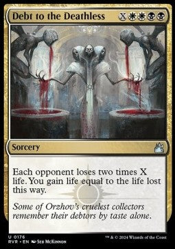 Debt to the Deathless - Ravnica Remastered (Uncommon) [RVR-176]